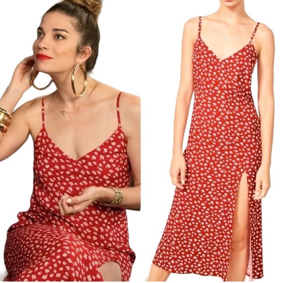 Reformation Cremini Dress in Western Size 4 - Picture 1 of 8